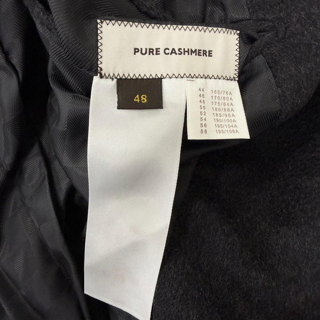Great LOUIS VUITTON Chester coat Damier Pattern Lining Charcoal gray