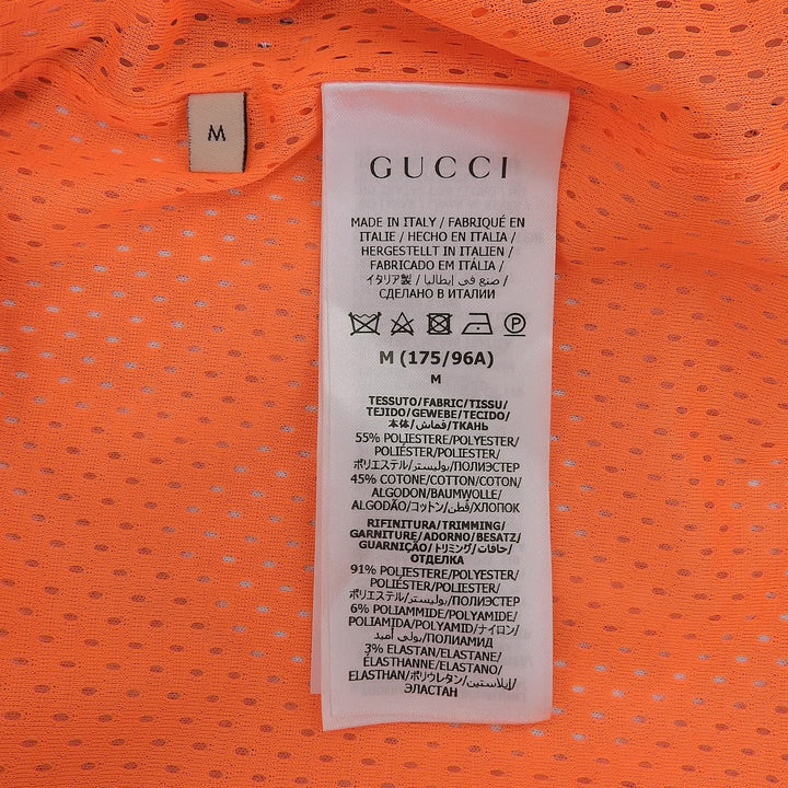 Excellent GUCCI Blouson Jumbo GG Technical Jersey Zip Jacket Navy mens M 701623