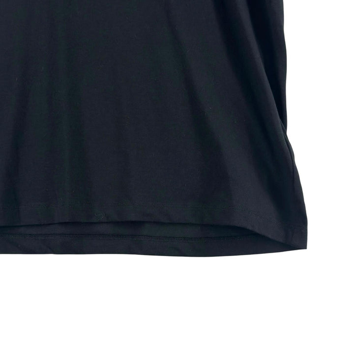 Pristine VERSACE Short sleeve T-shirt Medusa Crewneck black cotton mens L