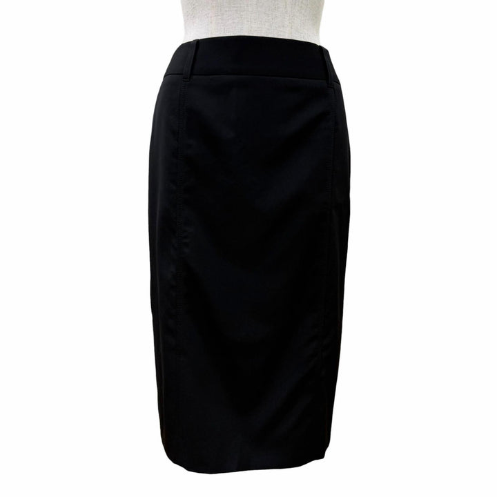 Excellent BURBERRY LONDON suit Jacket and skirt black wool Women