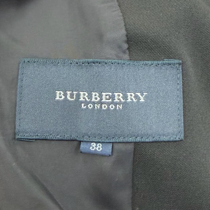 Excellent BURBERRY LONDON suit Jacket and skirt black wool Women