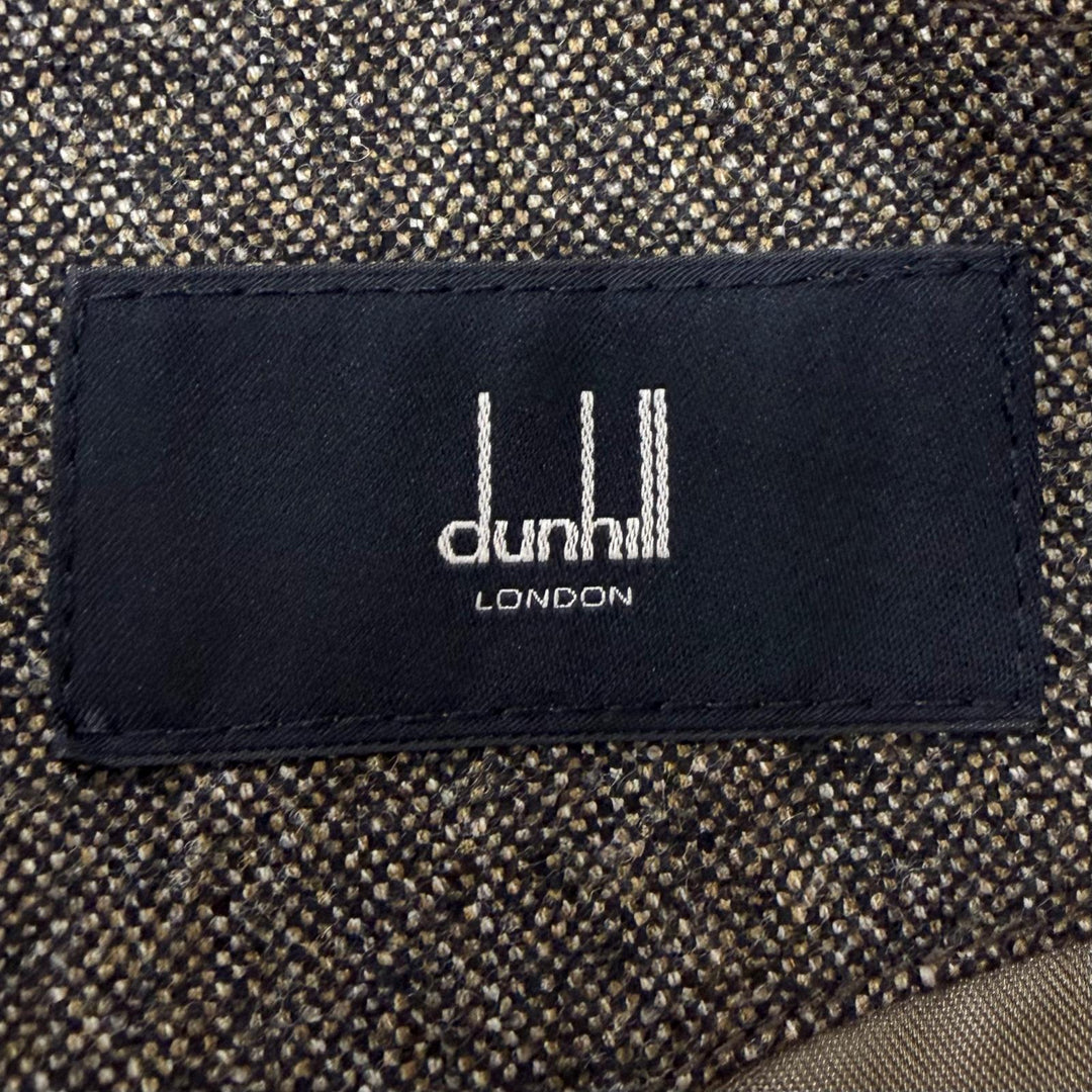 Excellent Dunhill coat Logo buttons, fly front, concealed
