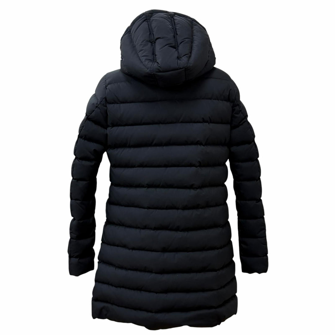 Great Pyrenex down coat SPOUTNIC LONG Logo patch and hood ZIP UP polyester 38