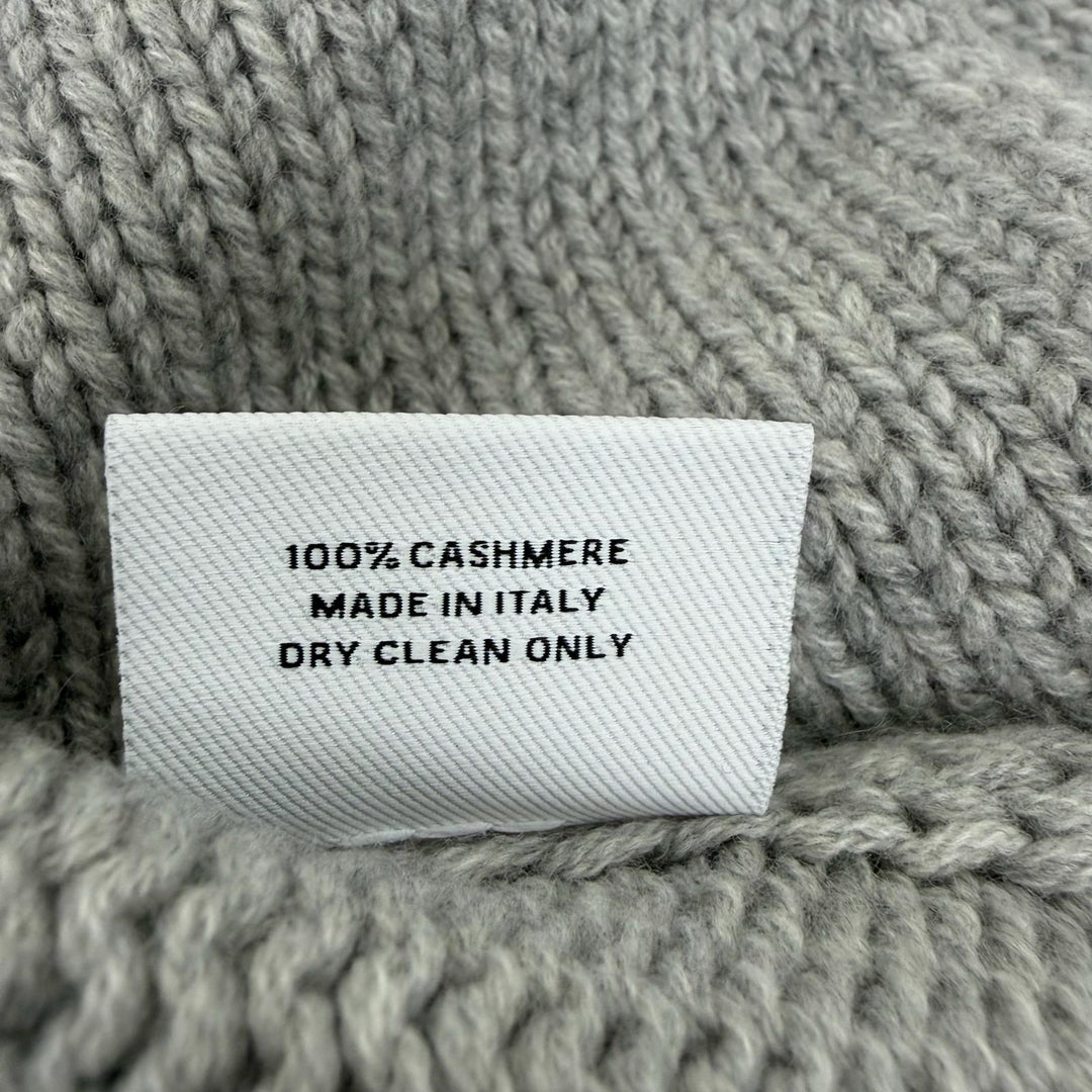 Pristine TIFFANY&Co. Scarf Scarf and knit cap set (2 pieces) gray cashmere Women