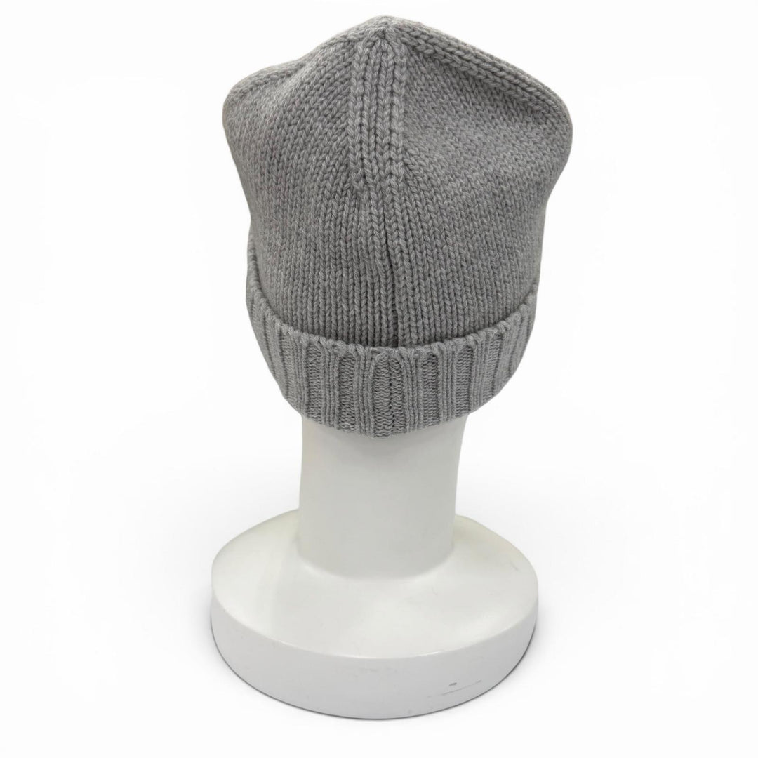 Pristine TIFFANY&Co. Scarf Scarf and knit cap set (2 pieces) gray cashmere Women
