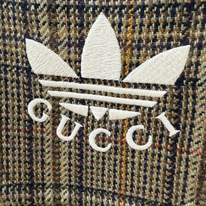 Pristine GUCCI adidas coat khaki wool mens 48 710398