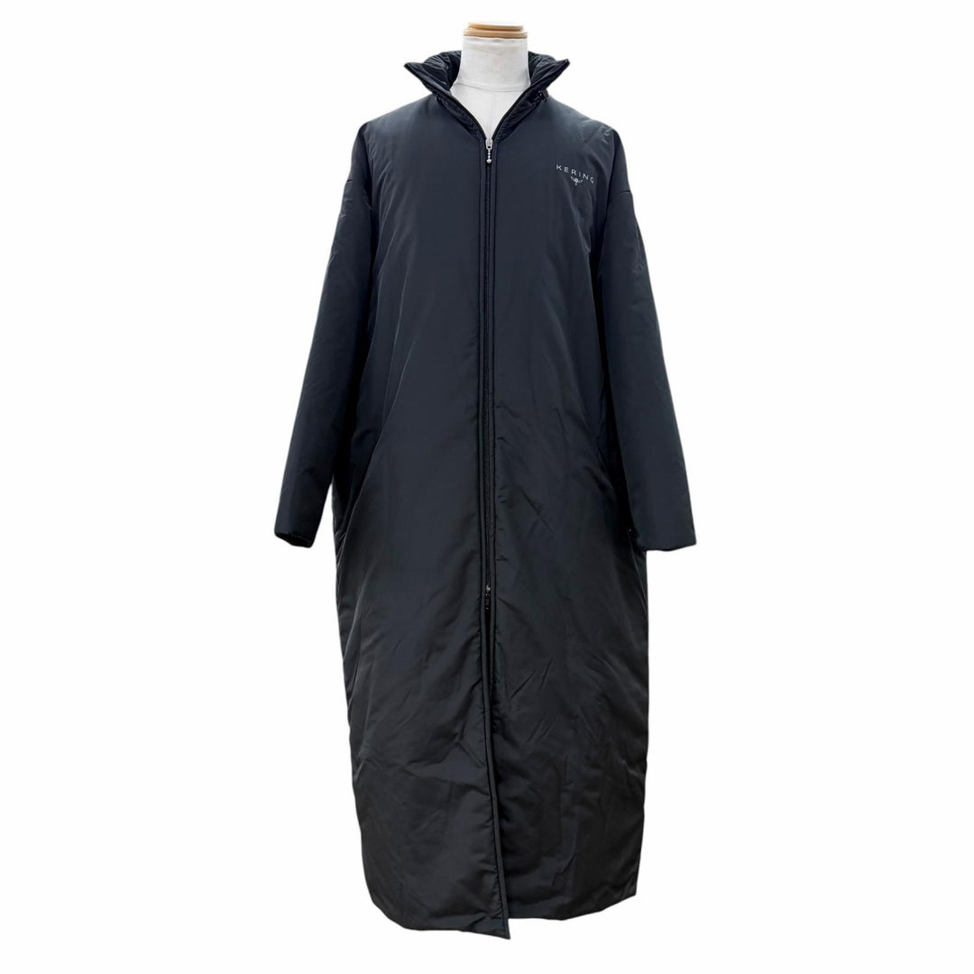 Excellent BALENCIAGA coat Kering Padded Raincoat black polyester mens 46 486299