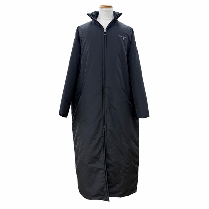 Excellent BALENCIAGA coat Kering Padded Raincoat black polyester mens 46 486299