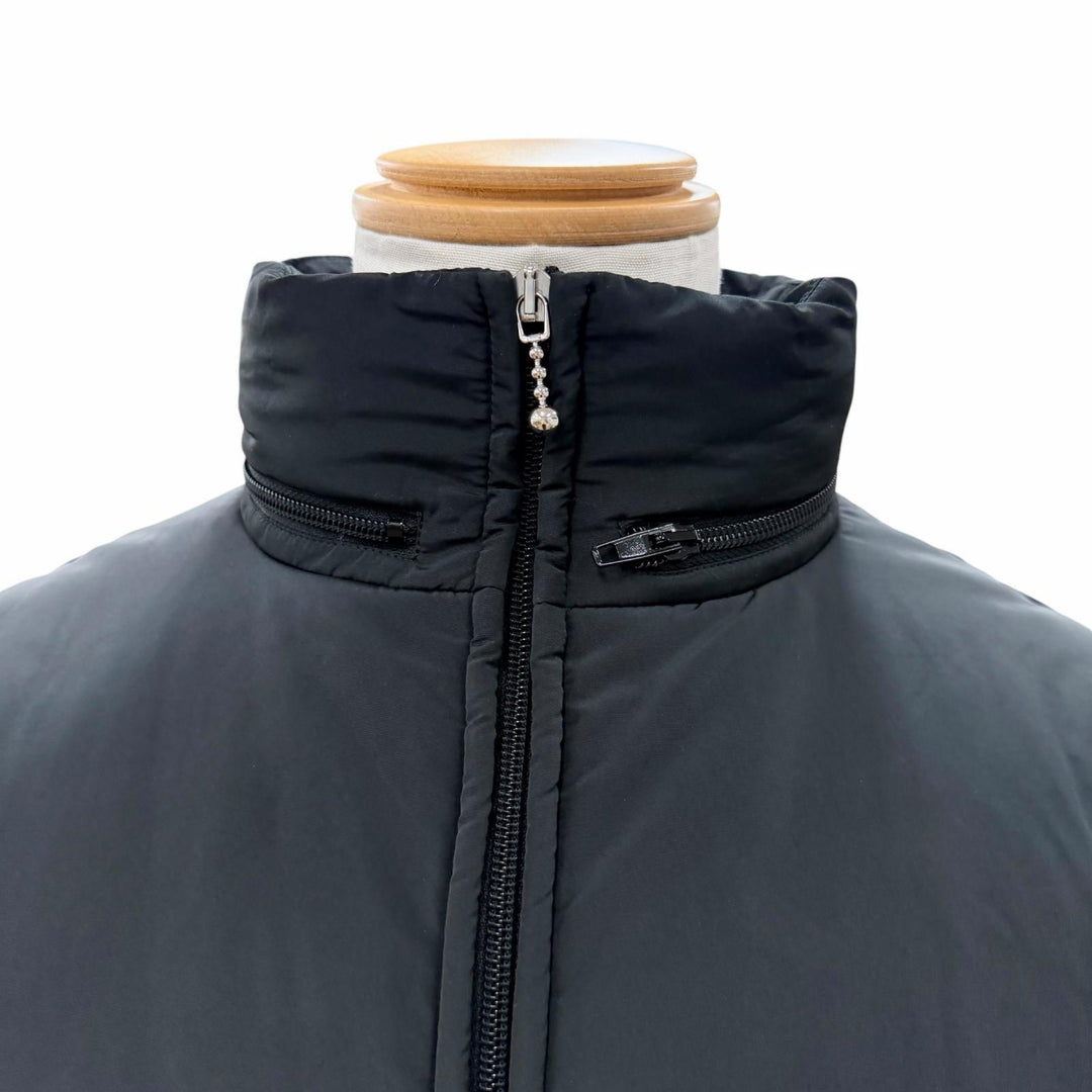 Excellent BALENCIAGA coat Kering Padded Raincoat black polyester mens 46 486299