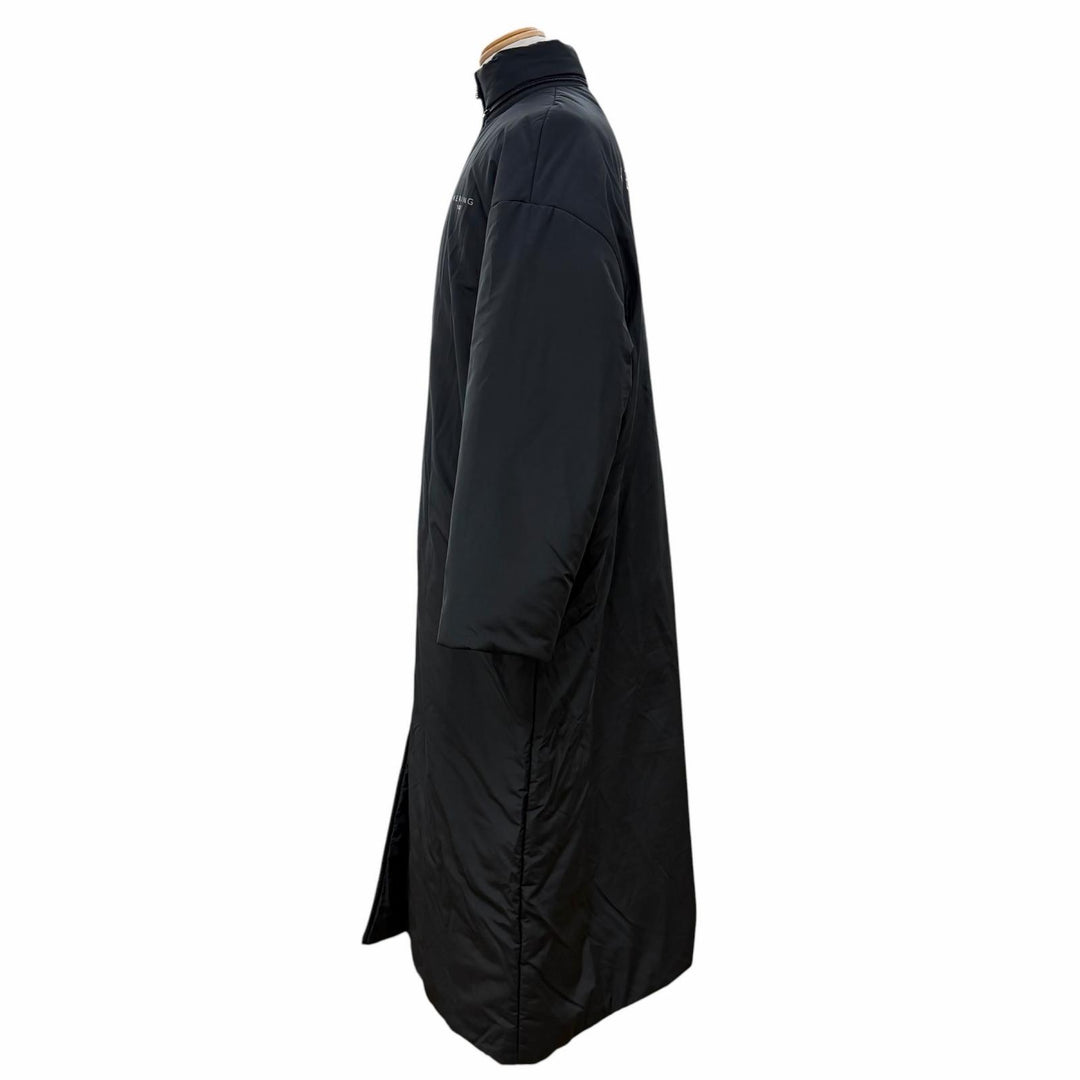 Excellent BALENCIAGA coat Kering Padded Raincoat black polyester mens 46 486299