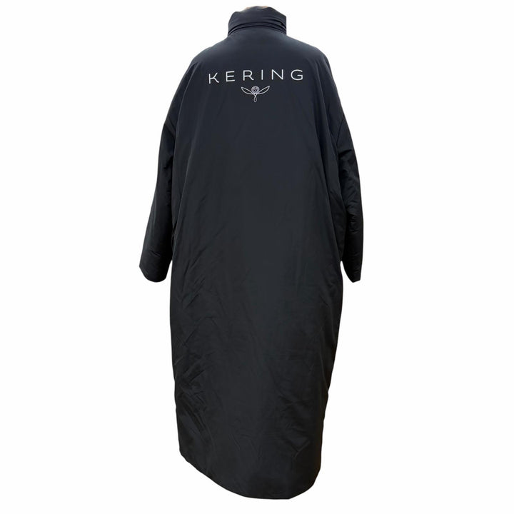 Excellent BALENCIAGA coat Kering Padded Raincoat black polyester mens 46 486299