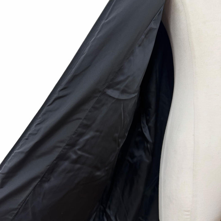 Excellent BALENCIAGA coat Kering Padded Raincoat black polyester mens 46 486299