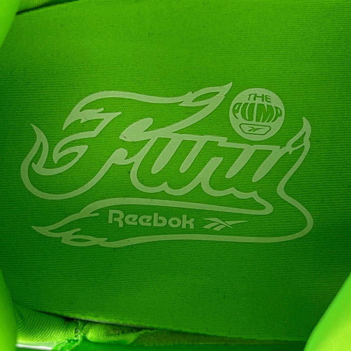 Pristine VETEMENTS Reebok sneakers Insta Pump Fury Neon green mens 28.5 CN8496