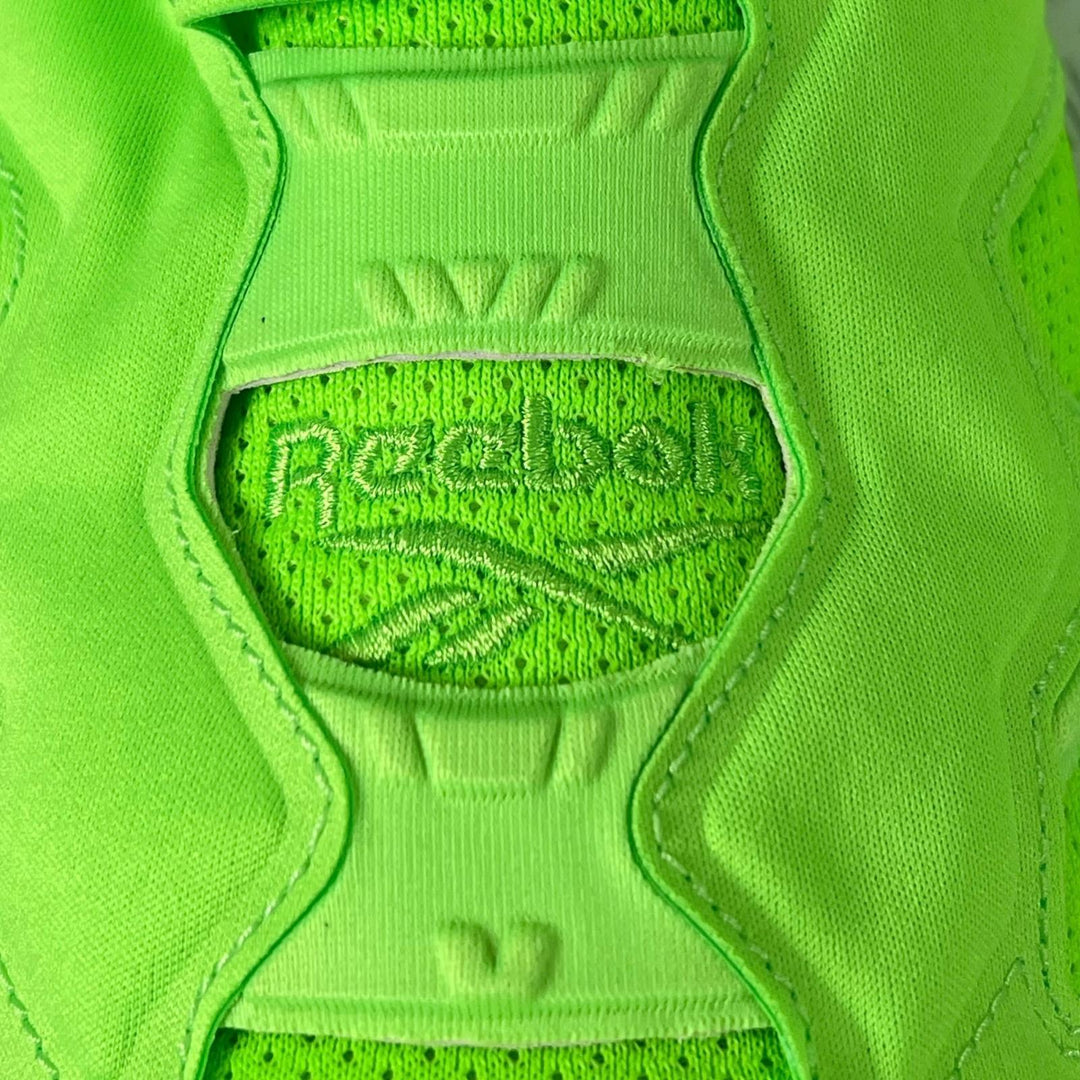 Pristine VETEMENTS Reebok sneakers Insta Pump Fury Neon green mens 28.5 CN8496