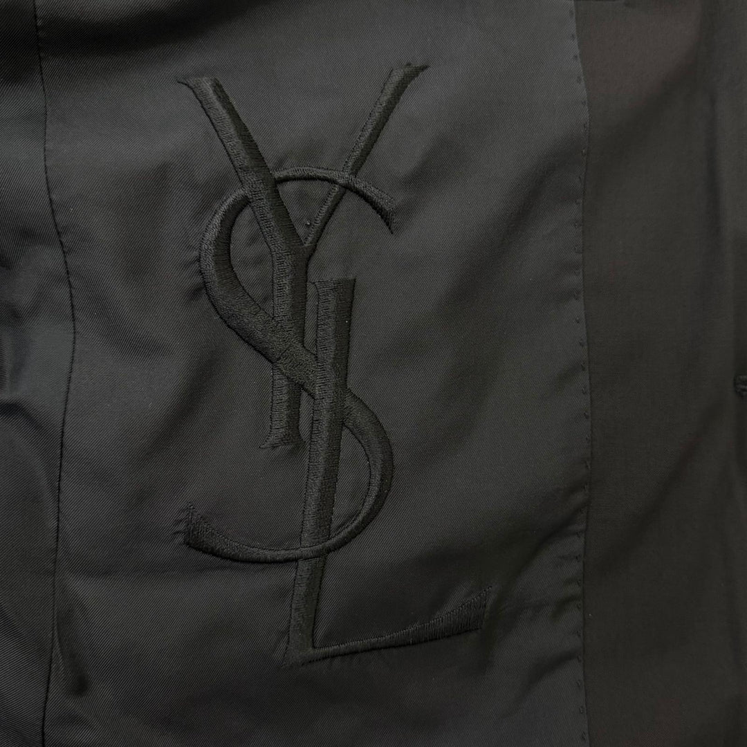 Great YVES SAINT LAURENT suit Tom Ford era Rive Gauche Big YSL three-piece suit