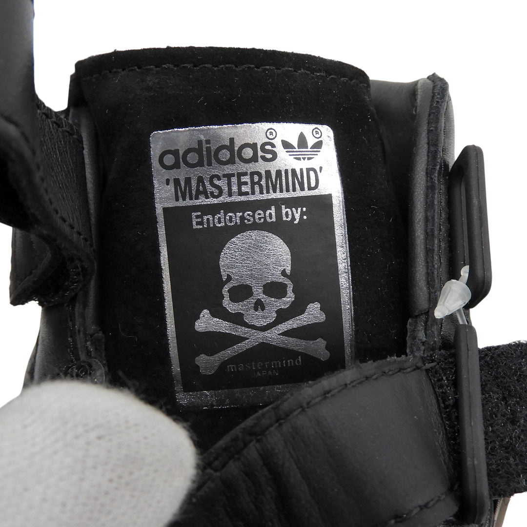 Pristine adidas mastermind JAPAN sneakers leather black mens 28.5 G95179