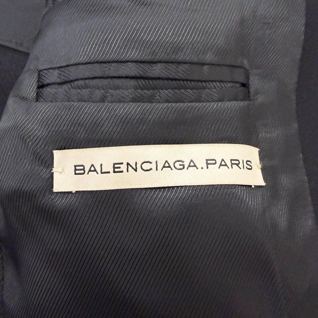 Excellent BALENCIAGA coat Nicolas Ghesquière era double-breasted