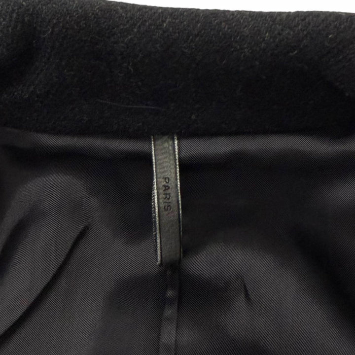 Excellent Dior HOMME coat Hedi Slimane SOLITAIRE era, made in 2001. black wool