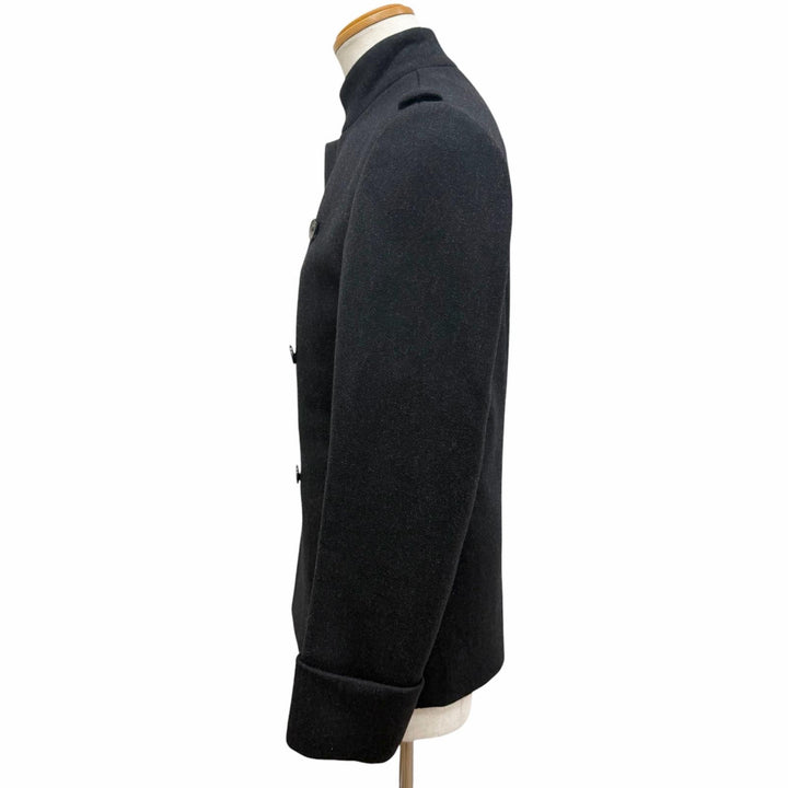 Excellent Dior HOMME coat Hedi Slimane SOLITAIRE era, made in 2001. black wool