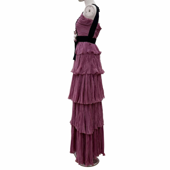 Excellent GUCCI dress Rosie Huntington-Whiteley and Shiina Ringo silk 34 407152