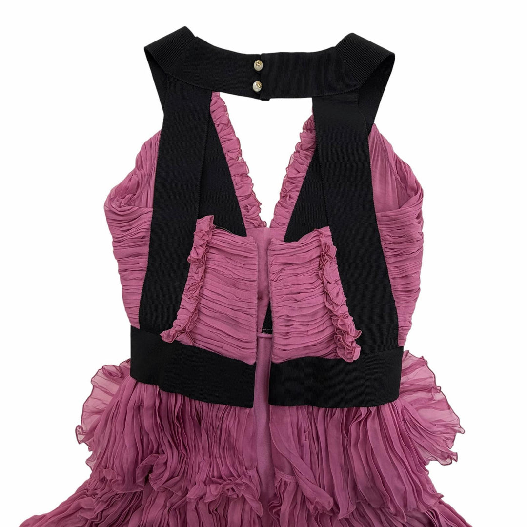 Excellent GUCCI dress Rosie Huntington-Whiteley and Shiina Ringo silk 34 407152