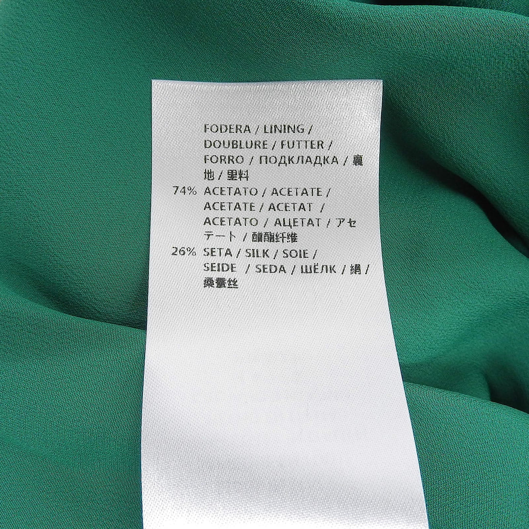 Excellent GUCCI skirt All-lace Sherry Line green cotton Women 36 415312