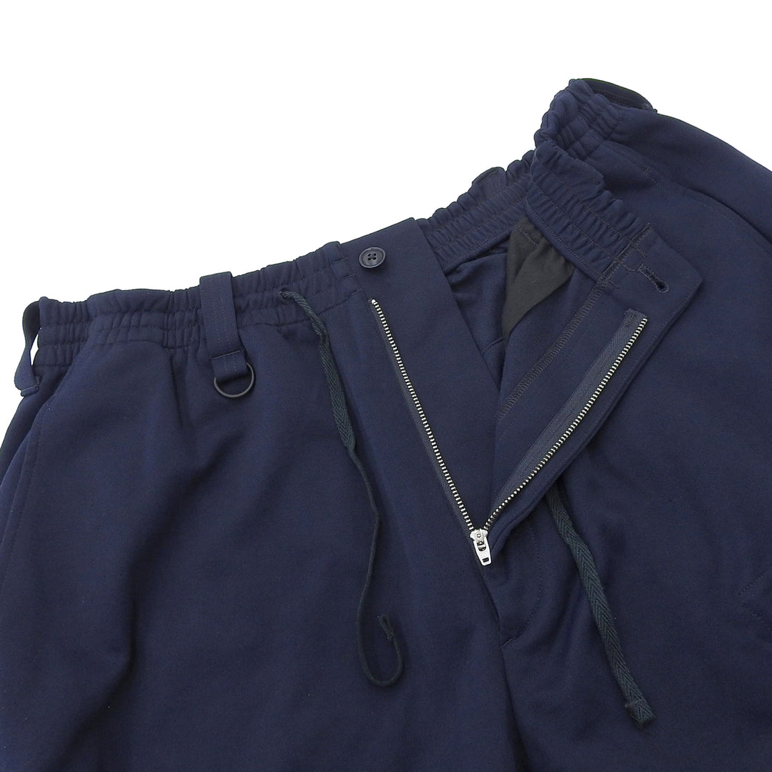 Excellent Y-3 adidas cargo pants Tripes Wide Jogger Work Pants Navy mens S