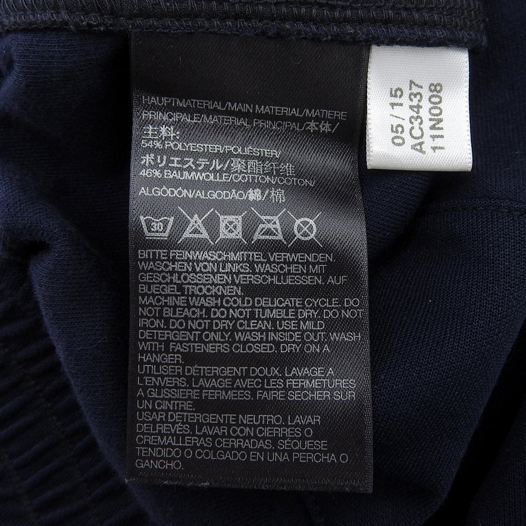 Excellent Y-3 adidas cargo pants Tripes Wide Jogger Work Pants Navy mens S