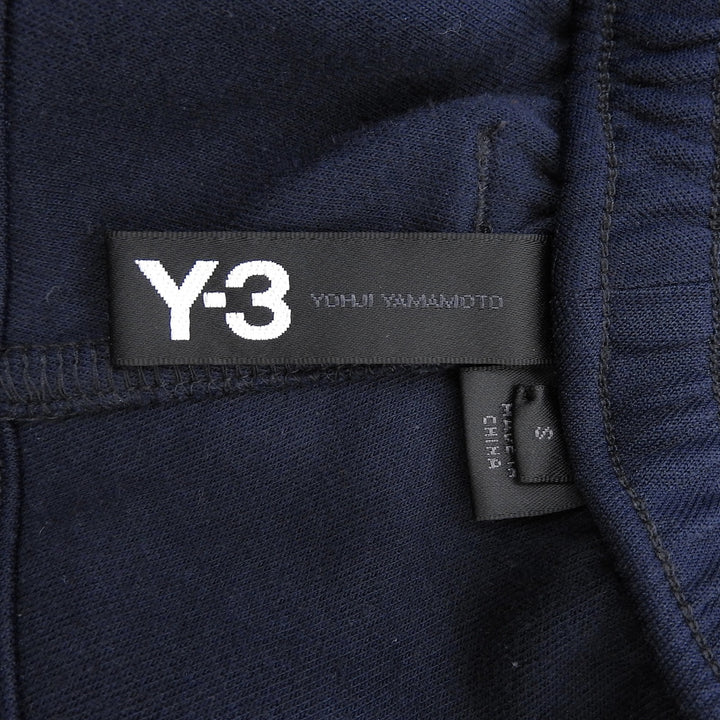 Excellent Y-3 adidas cargo pants Tripes Wide Jogger Work Pants Navy mens S
