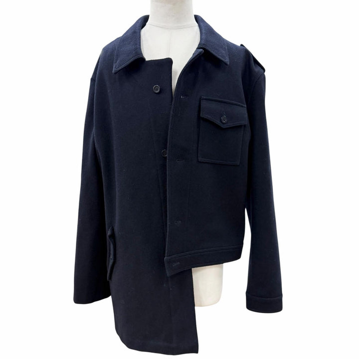 Great GOSHA RUBCHINSKIY Jacket Dark navy wool mens XL G013-C003