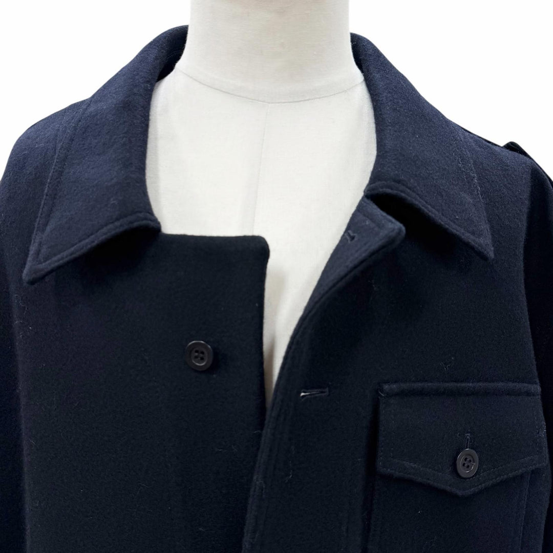 Great GOSHA RUBCHINSKIY Jacket Dark navy wool mens XL G013-C003