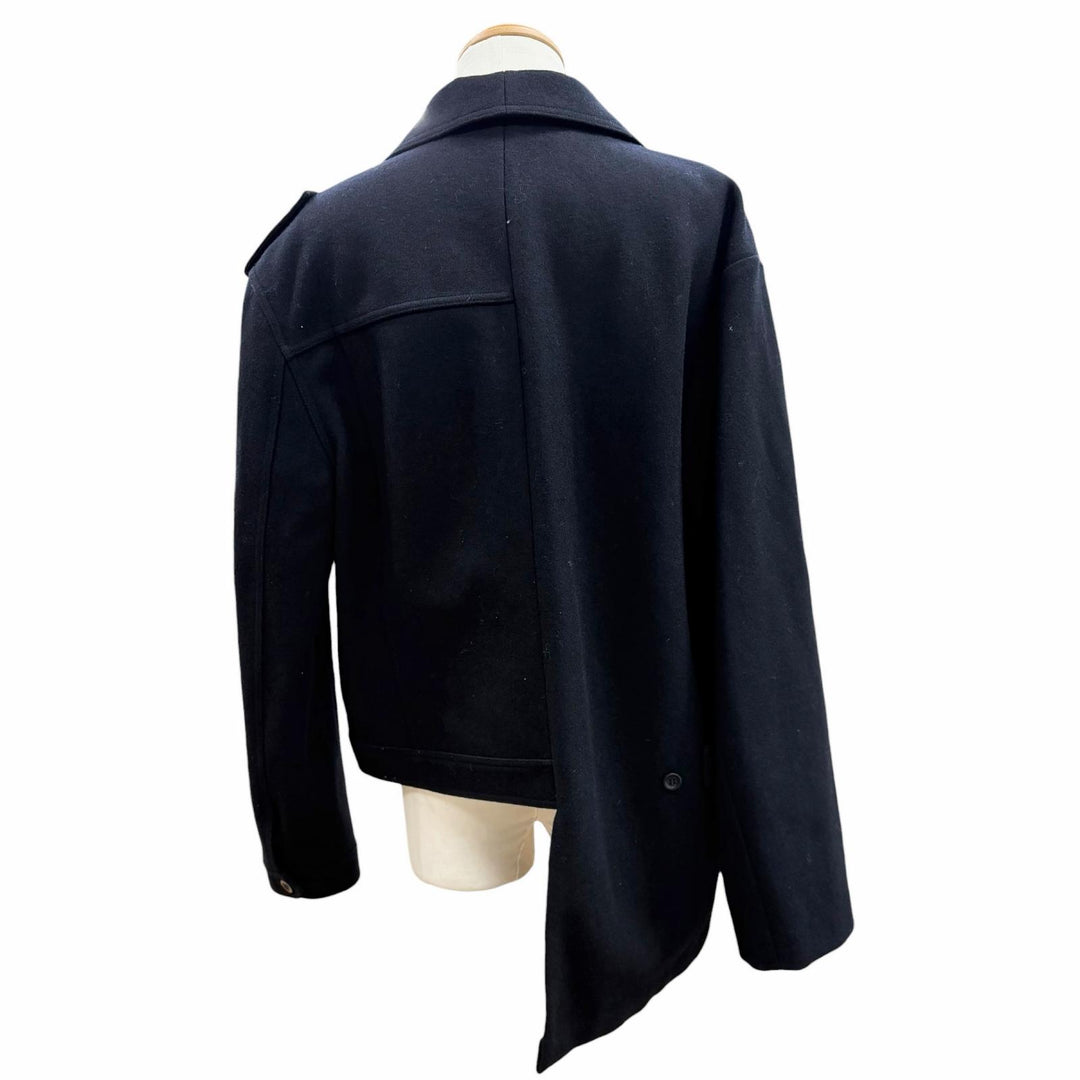 Great GOSHA RUBCHINSKIY Jacket Dark navy wool mens XL G013-C003