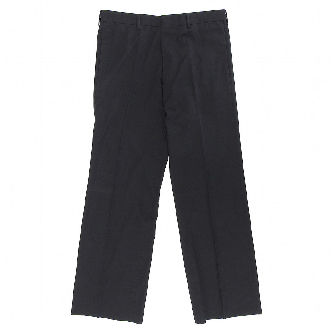 Great DIOR Wide pants Eddy period black cotton mens 48 2EH1012627