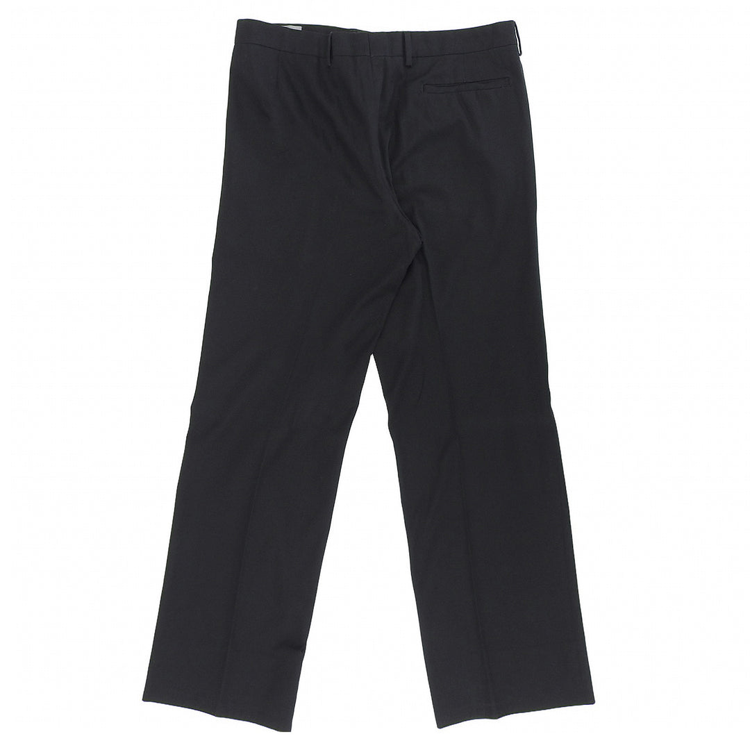Great DIOR Wide pants Eddy period black cotton mens 48 2EH1012627
