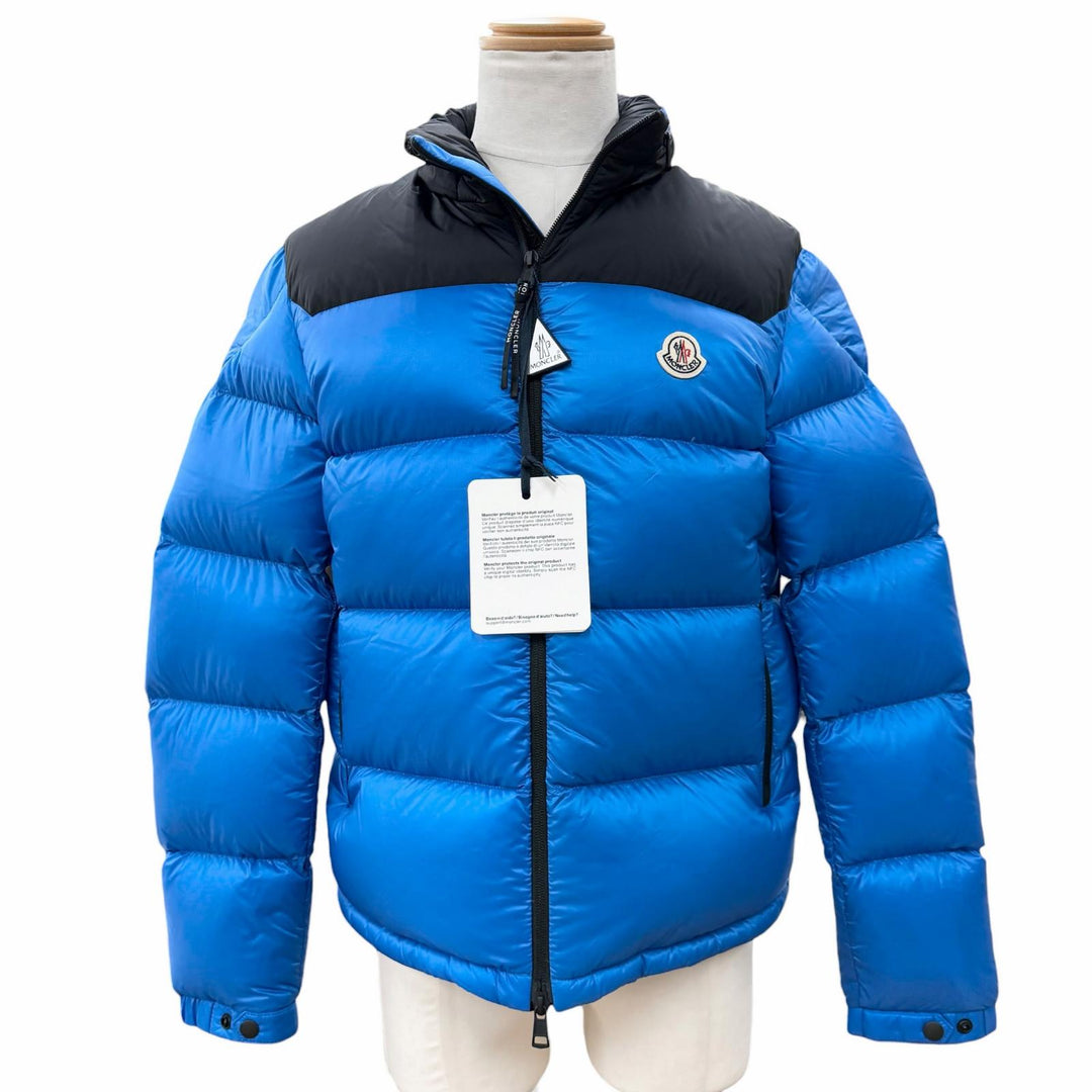 Pristine MONCLER Down jacket PEUPLIER blue Nylon mens 2
