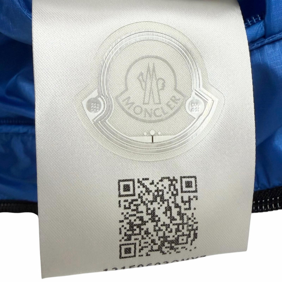 Pristine MONCLER Down jacket PEUPLIER GIUBBOTTO With hood blue Nylon mens 3