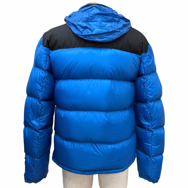 Pristine MONCLER Down jacket PEUPLIER GIUBBOTTO With hood blue Nylon mens 3