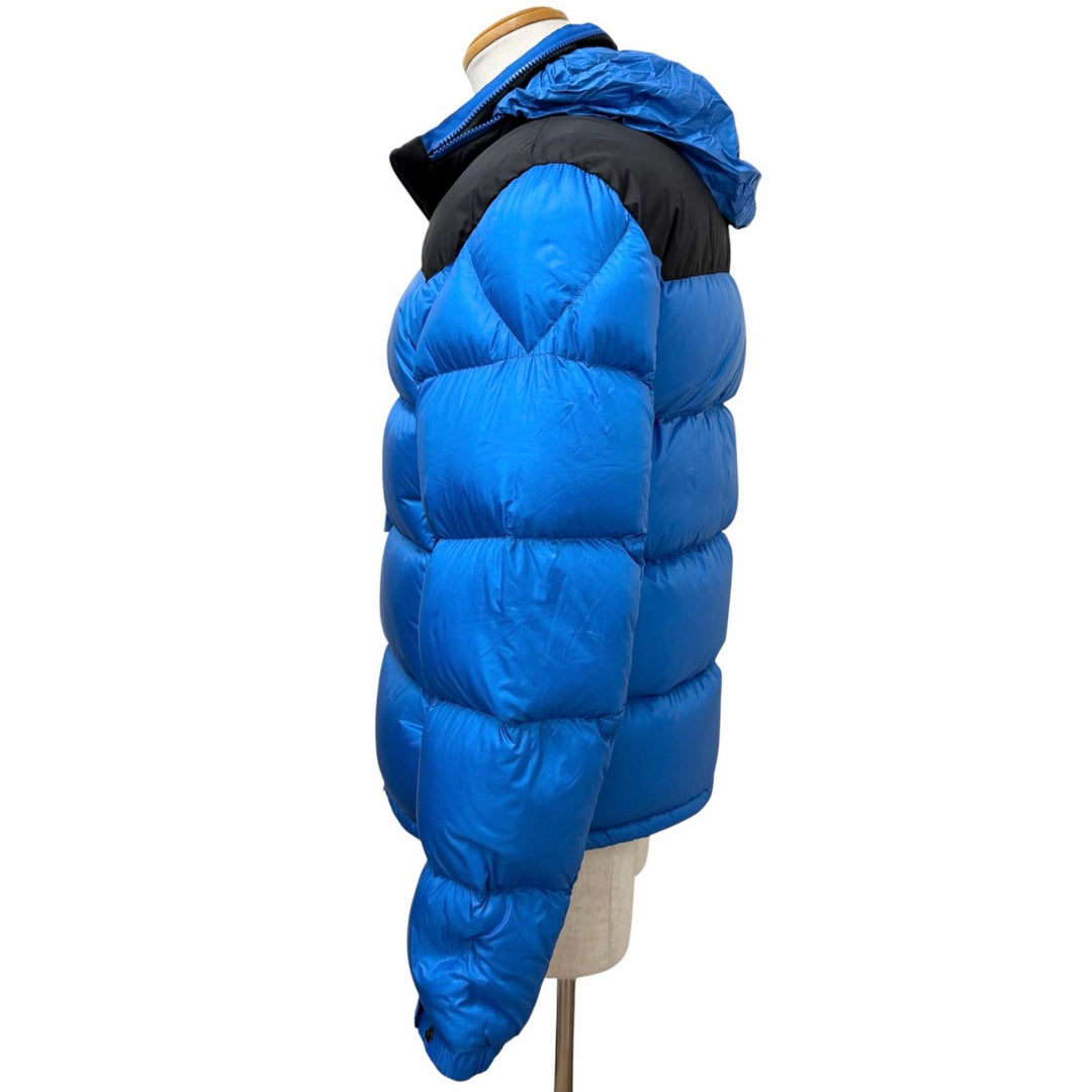Pristine MONCLER Down jacket PEUPLIER GIUBBOTTO With hood blue Nylon mens 3