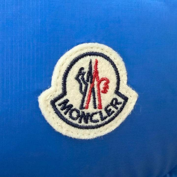 Pristine MONCLER Down jacket PEUPLIER GIUBBOTTO With hood blue Nylon mens 3