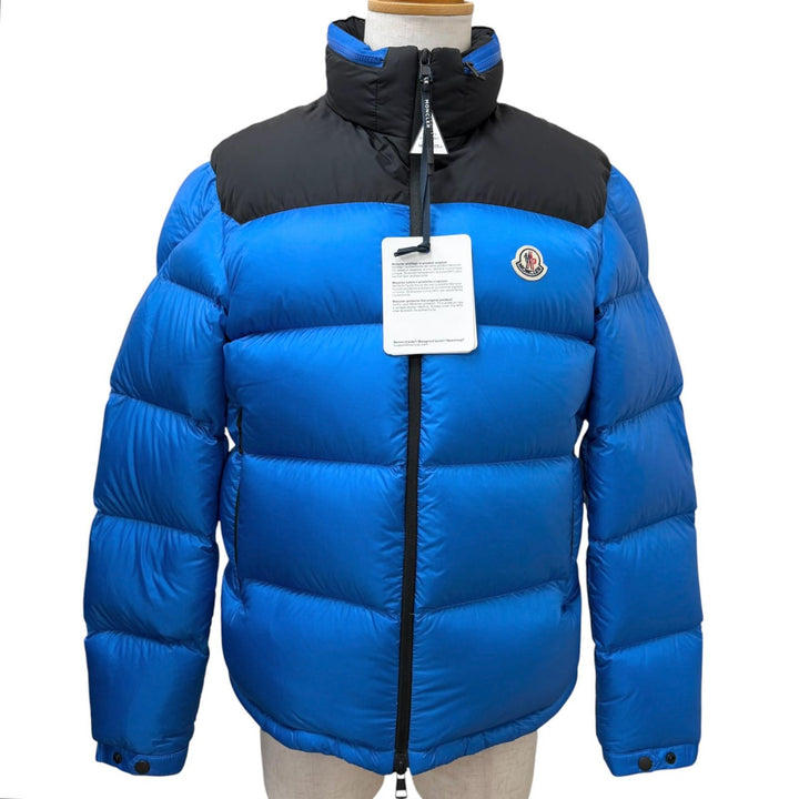 Pristine MONCLER Down jacket PEUPLIER GIUBBOTTO With hood blue Nylon mens 3