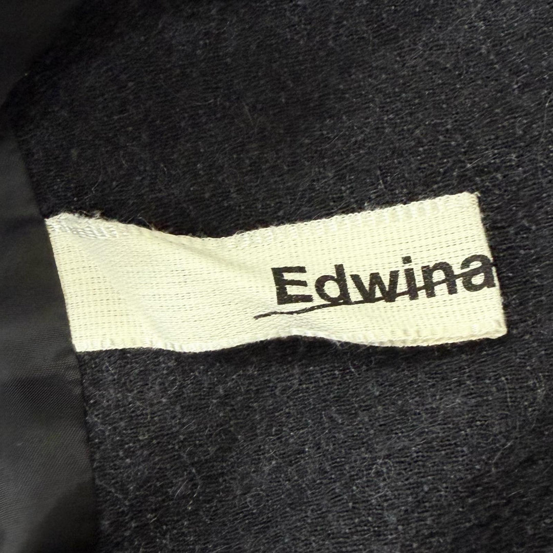 Excellent Edwina Horl suit Double breasted Navy wool mens M