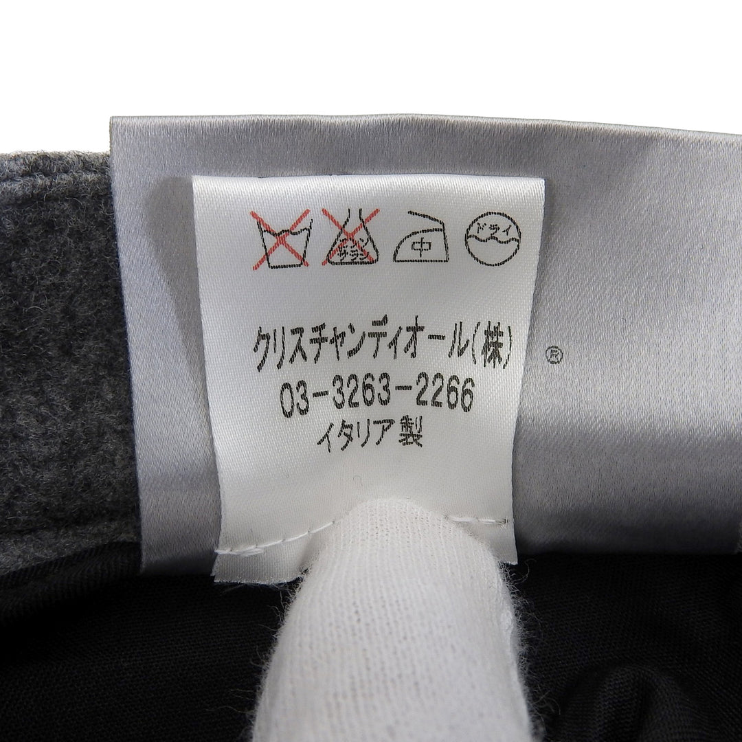 Excellent DIOR Wide pants gray wool mens 48 2HH1015423