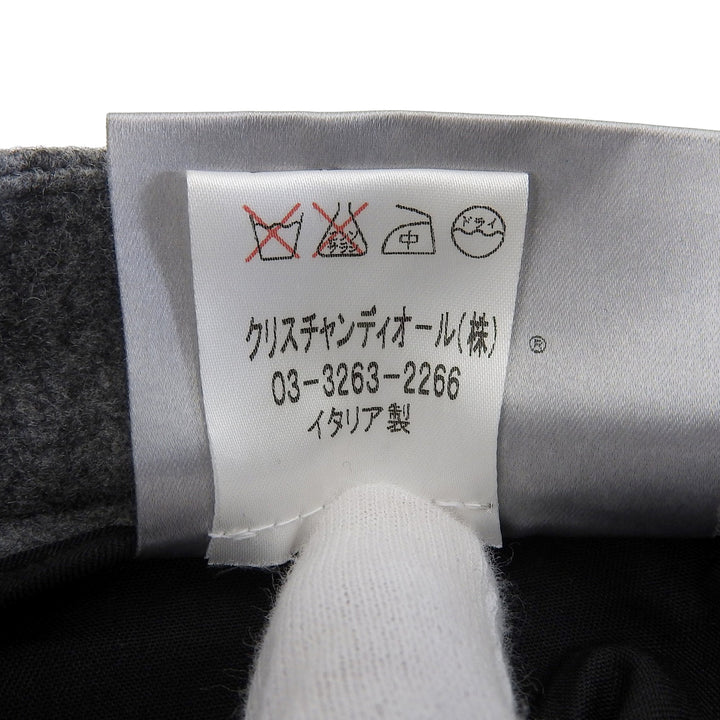 Excellent DIOR Wide pants gray wool mens 48 2HH1015423