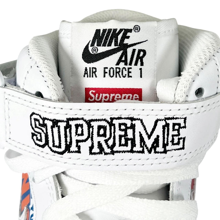 Pristine Supreme NIKE High cut sneakers AIR FORCE 1 MID 07 SUPREME NBA 28.5cm