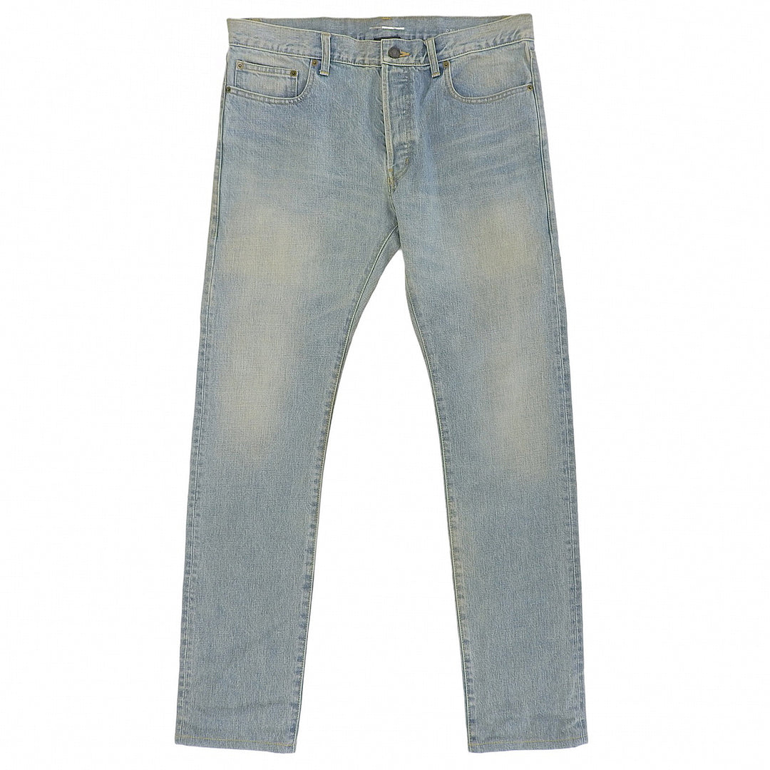 Excellent SAINT LAURENT PARIS Denim pants Vintage processing