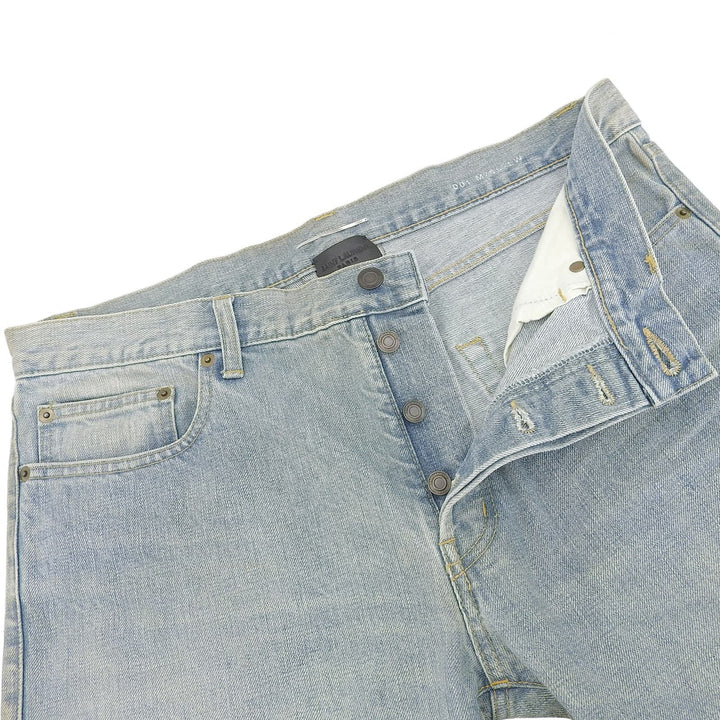 Excellent SAINT LAURENT PARIS Denim pants Vintage processing