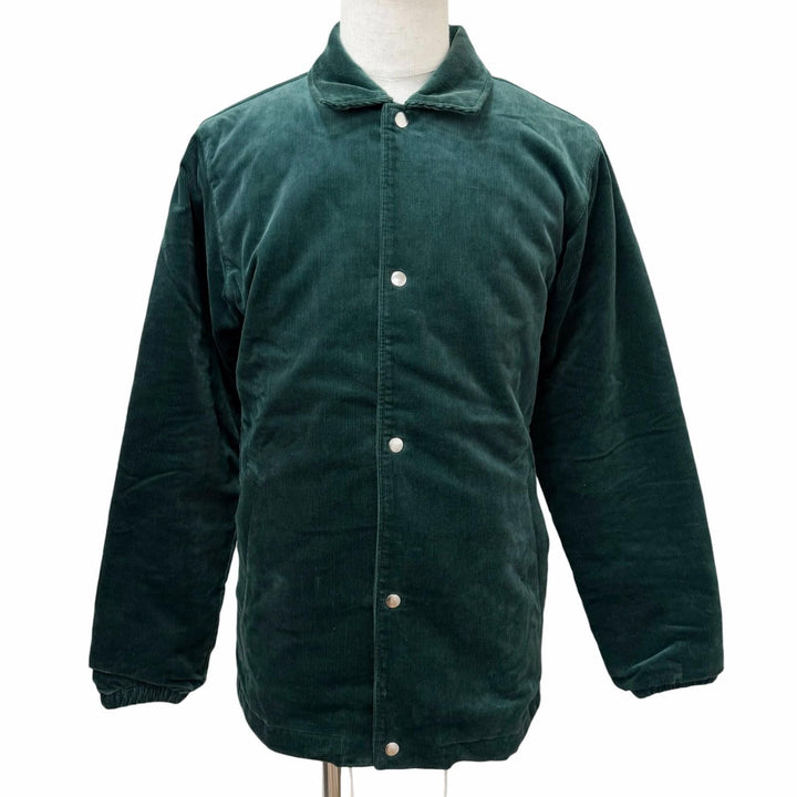 Great COMME des GARCONS Jacket Fine-wale, padded corduroy green