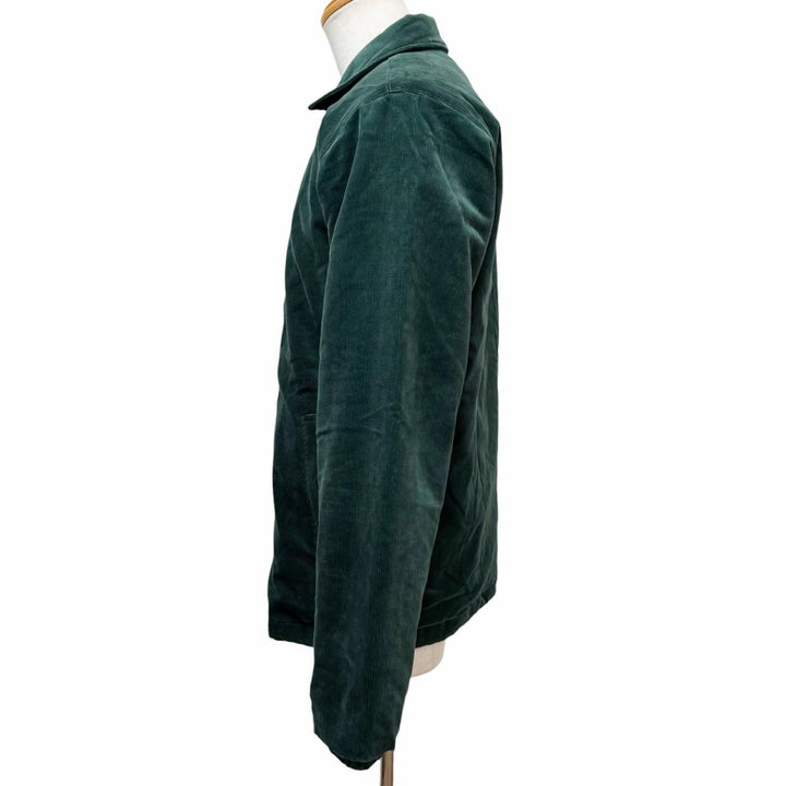 Great COMME des GARCONS Jacket Fine-wale, padded corduroy green