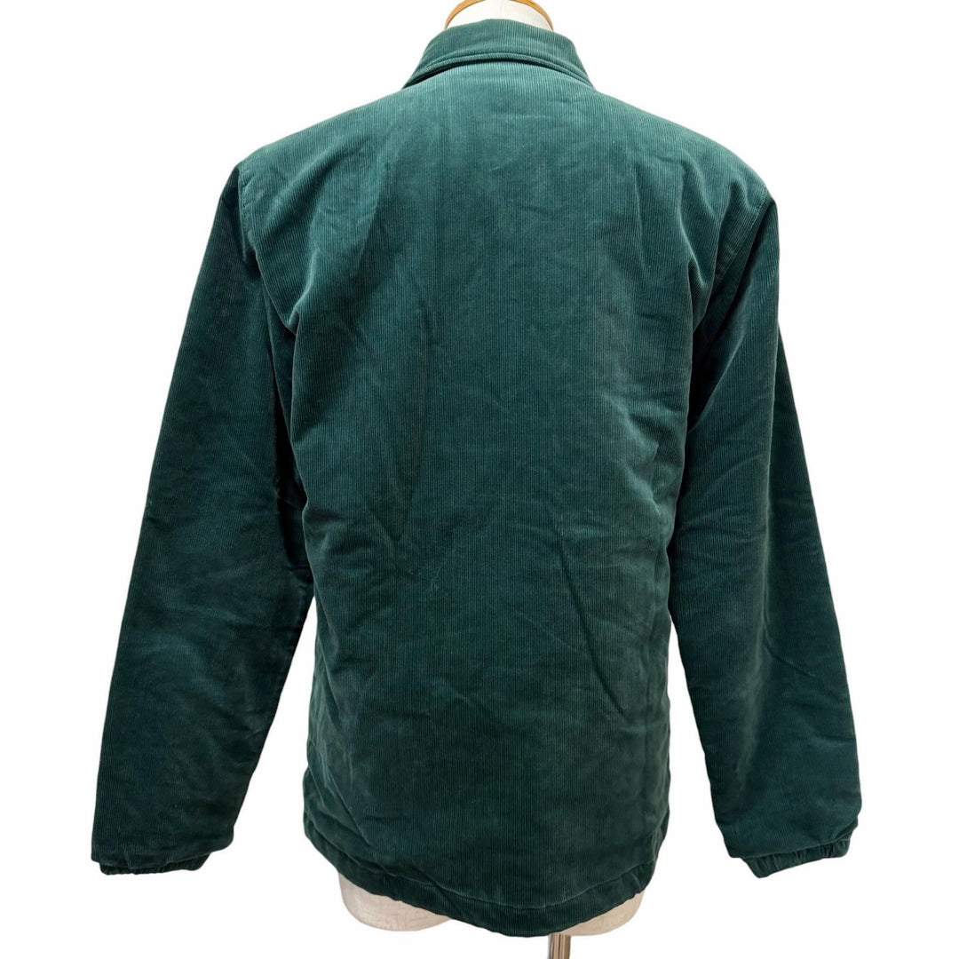 Great COMME des GARCONS Jacket Fine-wale, padded corduroy green