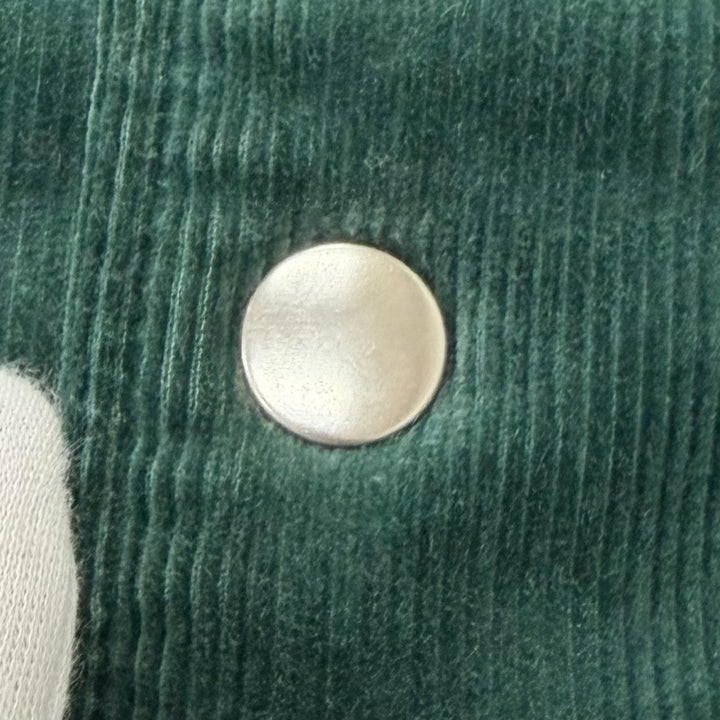 Great COMME des GARCONS Jacket Fine-wale, padded corduroy green